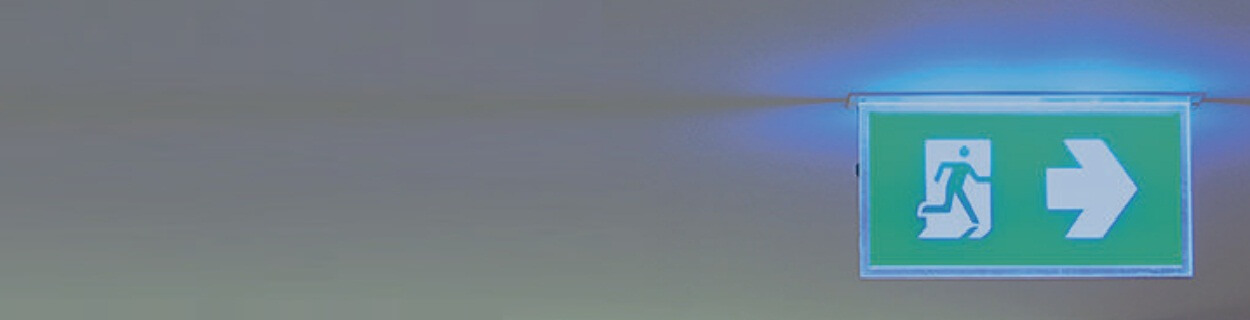led emergency lighting banner