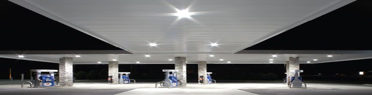 led canopy lighitng banner