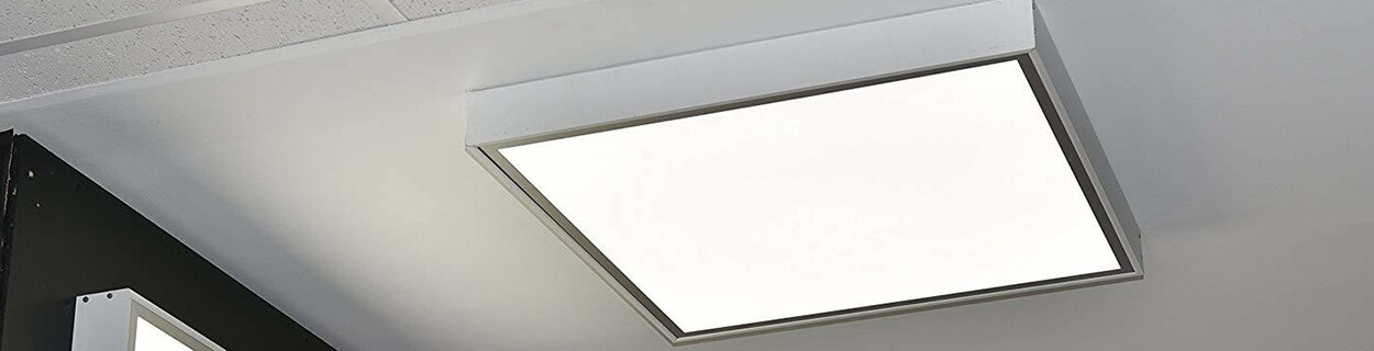 led surface mounted lighting banner