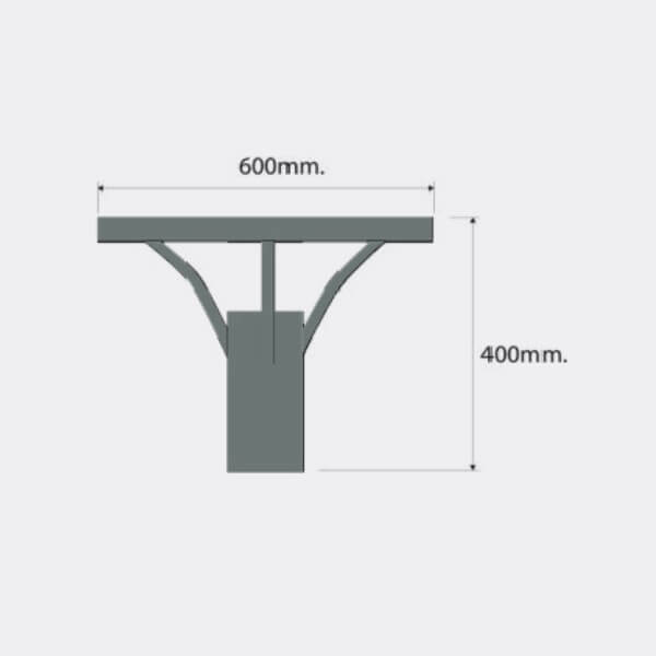 إضاءة LED للحديقة gtd02pb 2